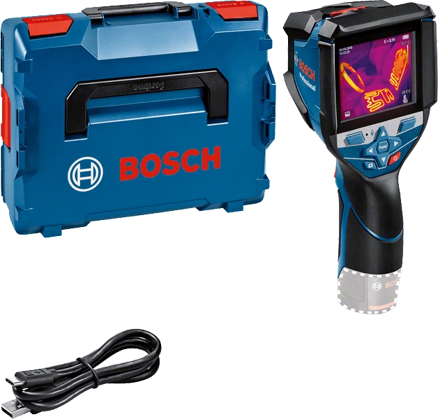 Bosch Blauw 0601083508 GTC 600 C Warmtebeeldcamera excl. accu's en lader in L-BOXX