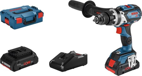 Bosch Blauw 06019G030B GSB 18V-110 C Accuklopboorschroevendraaier 18V ProCore 4.0Ah Li-Ion in L-Boxx