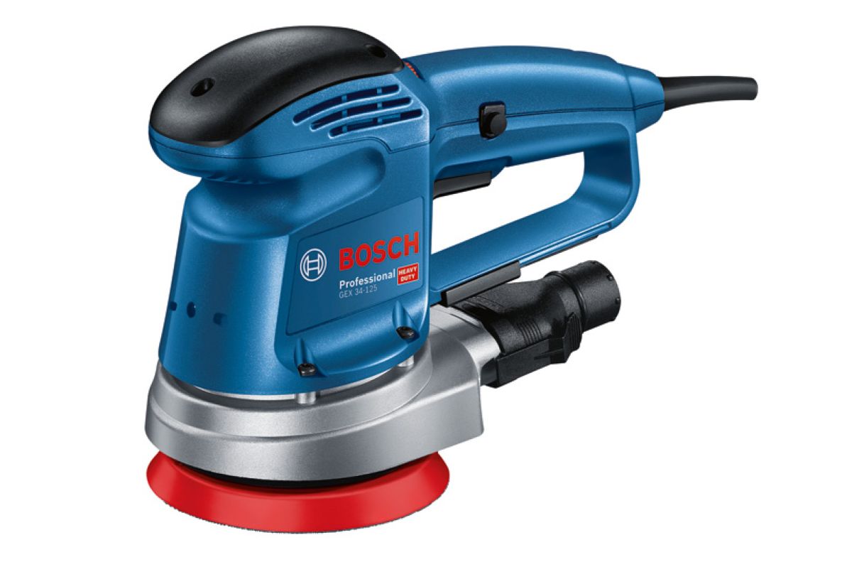 Bosch Blauw 0601372300 GEX 34-125 Excenterschuurmachine in doos