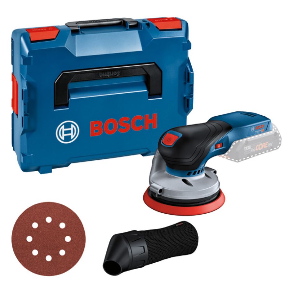 Bosch Blauw 0601372200 GEX 18V-125 Professional Excenterschuurmachine 125mm 18V excl. accu's in L-Boxx