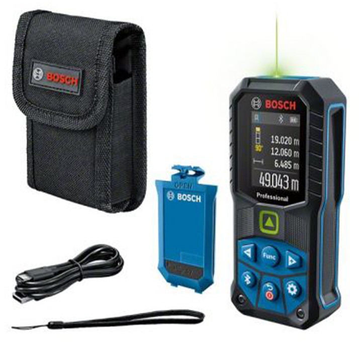 Bosch Blauw 0601072U01 GLM 50-27 CG laser afstandmeter Oplaadbare accu