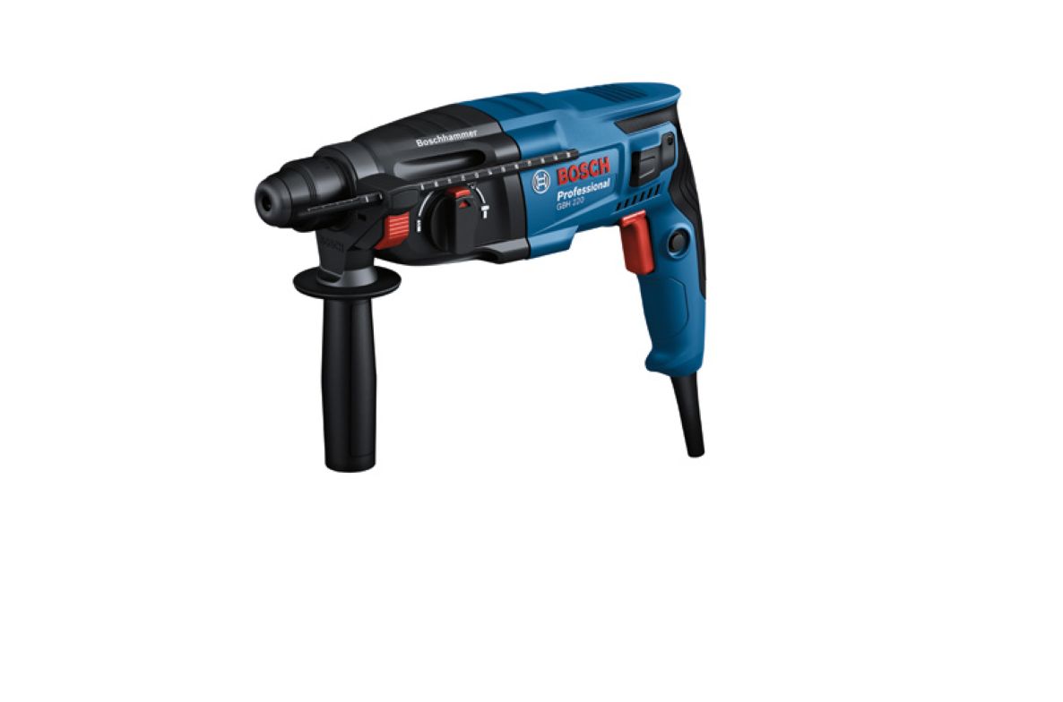 Bosch Blauw 06112A6001 GBH 2-21 Professional Boorhamer 2J 720w in koffer + snelspanboorhouder met SDS plus-adapter