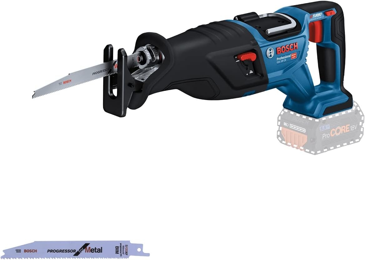 Bosch Blauw 06016C0000 GSA 18V-28 Accureciprozaag 18 Volt Excl. Accu's en lader