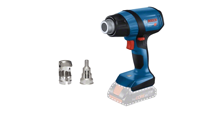 Bosch Blauw 06012A6500 GHG 18V-50 Professional Accu Heteluchtpistool 18V excl. accu's en lader