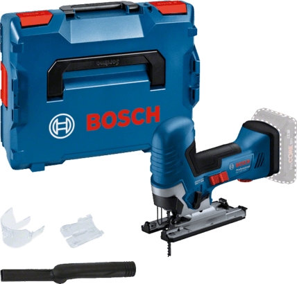 Bosch Blauw 06015B2000 GST 18V-125 S Professional Decoupeerzaag 18V excl. accu's en lader in L-Boxx