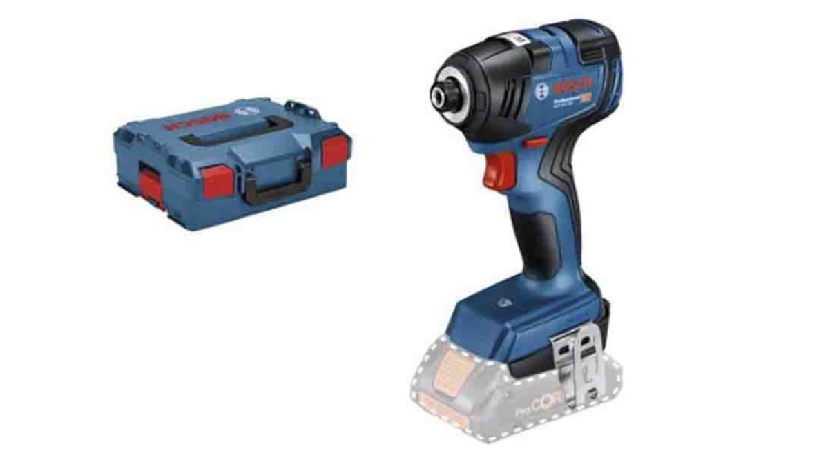 Bosch Blauw 06019J2106 GDR 18V-200 Accuslagschroevendraaier 18 Volt excl. accu's en lader in L-Boxx