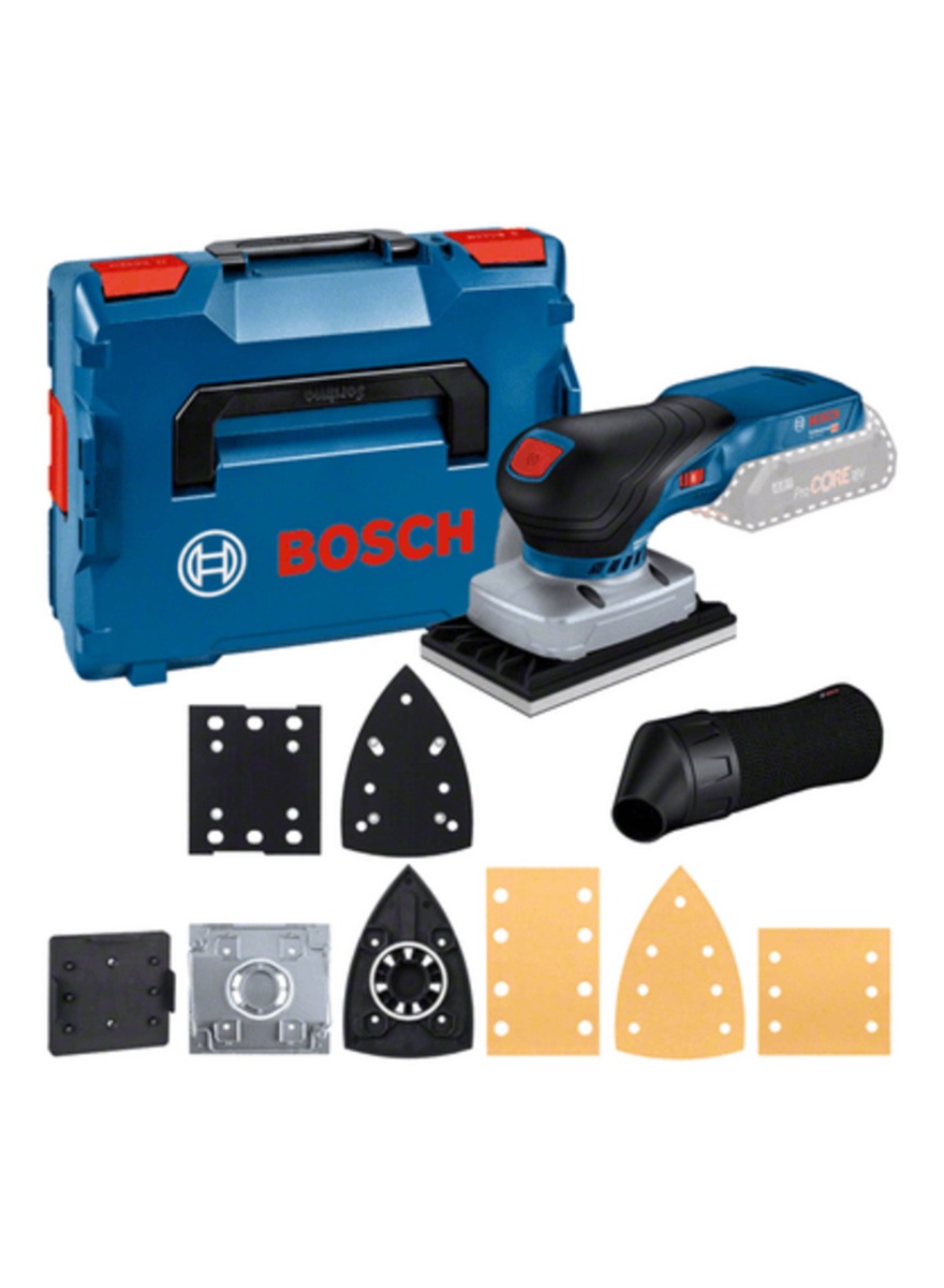 Bosch Blauw 06019L0101 GSS 18V-13 multi Schuurmachine 3 in 1 18V excl. accu's en lader in L-Boxx