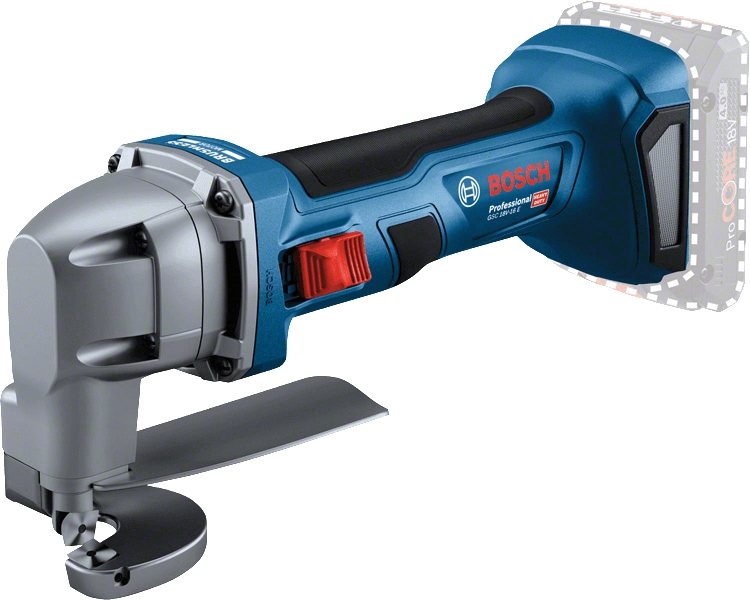 Bosch Blauw 0601926300 GSC 18V-16 E Accuplaatschaar 18 Volt Excl. Accu's en lader