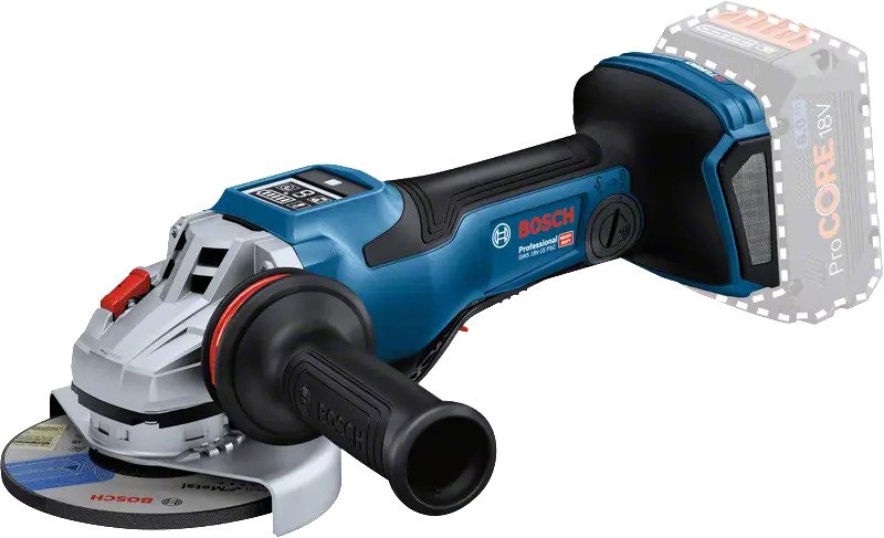 Bosch Blauw 06019H6B00 GWS 18V-15PSC 125 mm Accu Haakse Slijper 18V excl. accu's en lader