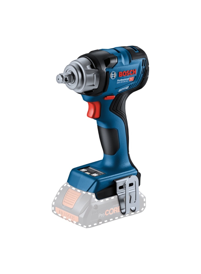 Bosch Blauw 06019L5000 GDS 18V-330 HC Professional Slagmoeraanzetter 18V excl. accu's en lader