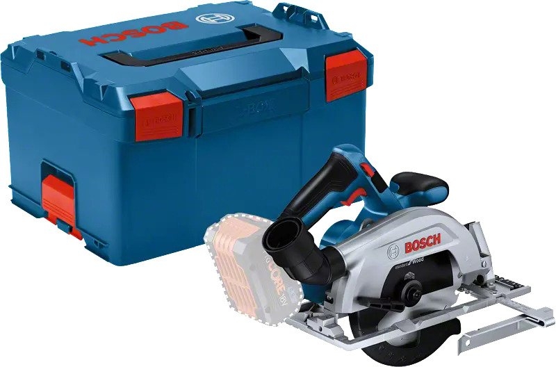 Bosch Blauw 06016C1201 GKS18V-57-2 Cirkelzaag 18 Volt excl. accu's en lader in L-Boxx