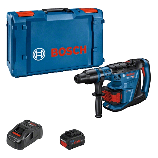 Bosch Blauw 0611917102 GBH 18V-40 C Professional Combihamer 9J SDS-max 18V 8.0Ah Li-Ion