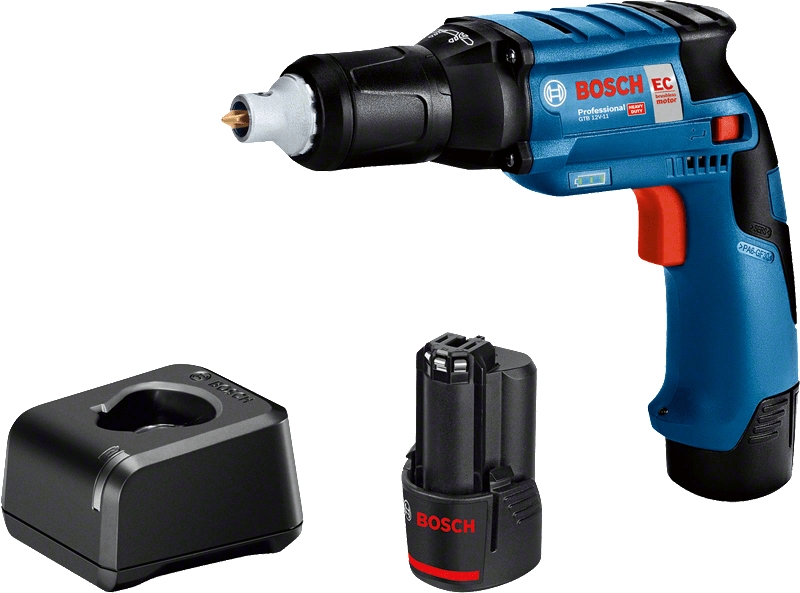 Bosch Blauw 06019E4006 GTB 12V-11 Accudroogbouwschroevendraaier 12V 2.0Ah Li-Ion