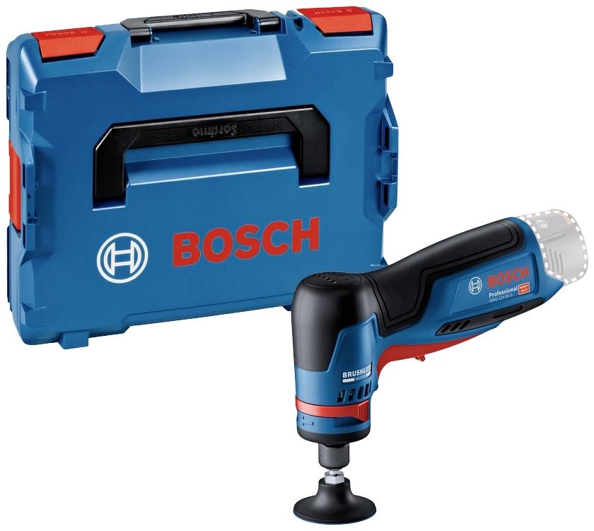 Bosch Blauw 06013A7001 GWG 12V-50 Rechte Slijpmachine excl. Accu en lader in L-Boxx