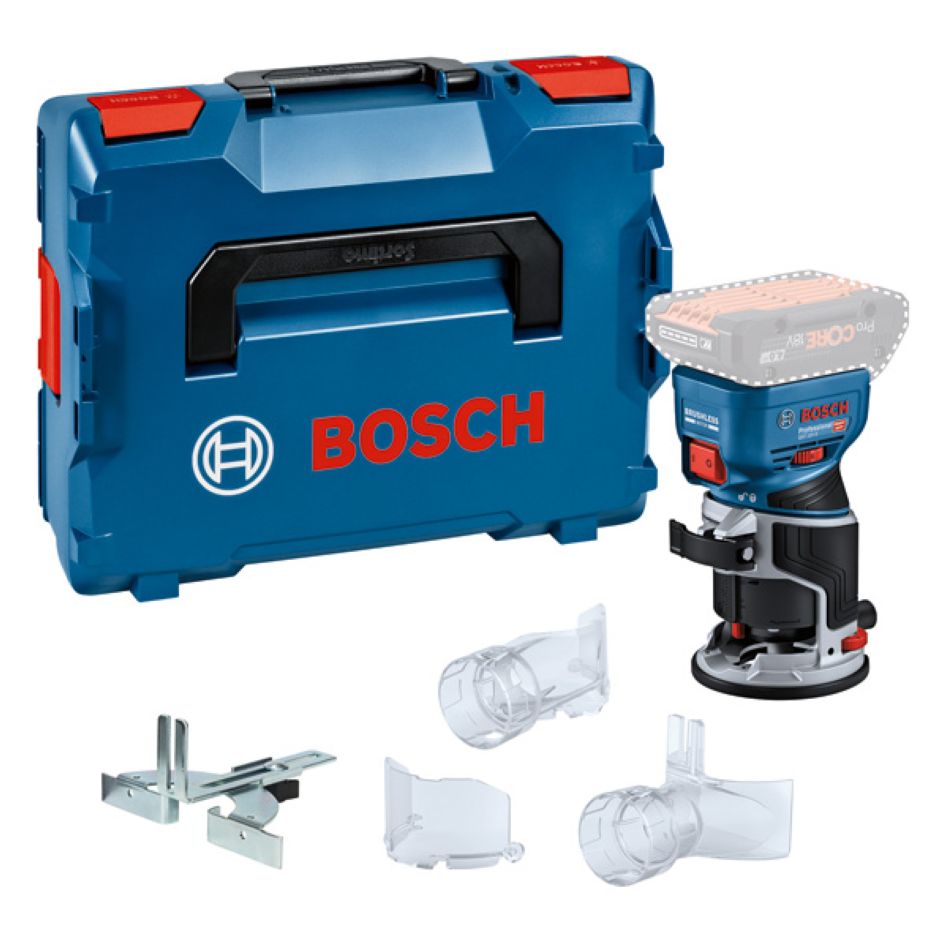 Bosch Blauw 06016C2001 GKF 18V-8 Accukantenfrees excl. accu's en lader
