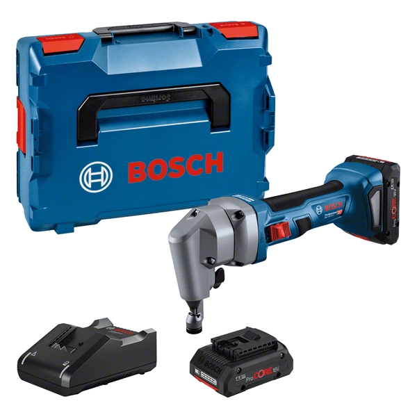 Bosch Blauw 0601529601 GNA 18V-16 E Accuknabbelschaar 18V ProCore 4.0Ah Li-Ion