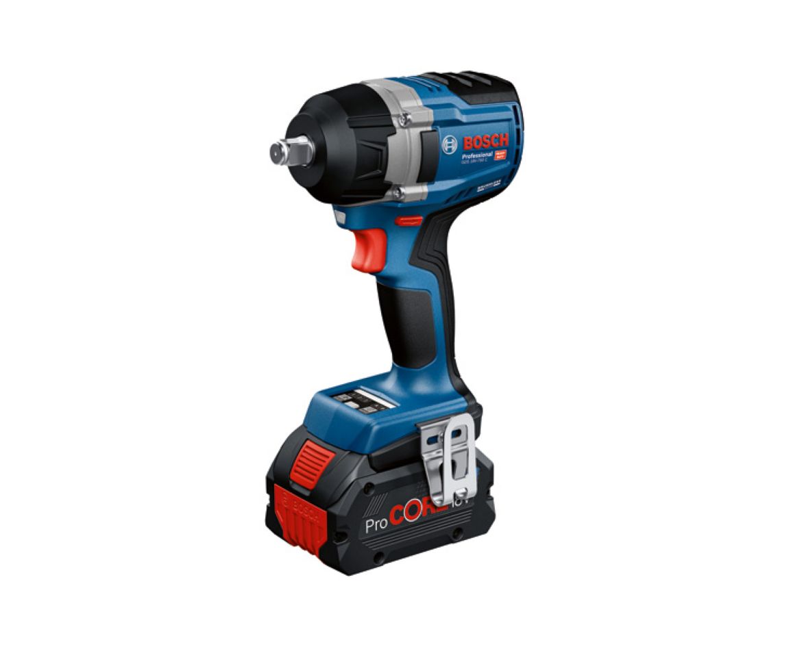 Bosch Blauw 06019L9000 GDS 18V-750 C Accuslagmoeraanzetter excl. accu's en lader in doos