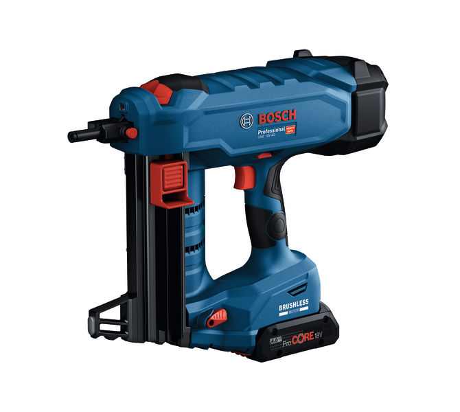 Bosch Blauw 06019L7005 GNB 18V-40 Accubetontacker 2x 4.0Ah ProCORE in L-Boxx
