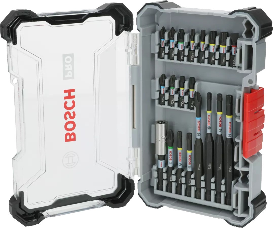 Bosch Blauw Accessoires 2608521U74 PRO Impact Schroefbitset, 20 -delig