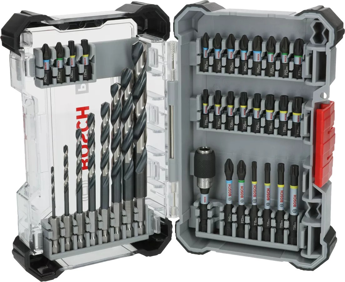 Bosch Blauw Accessoires 2608521U81 PRO Impact Schroefboor/bitset, 35-delig