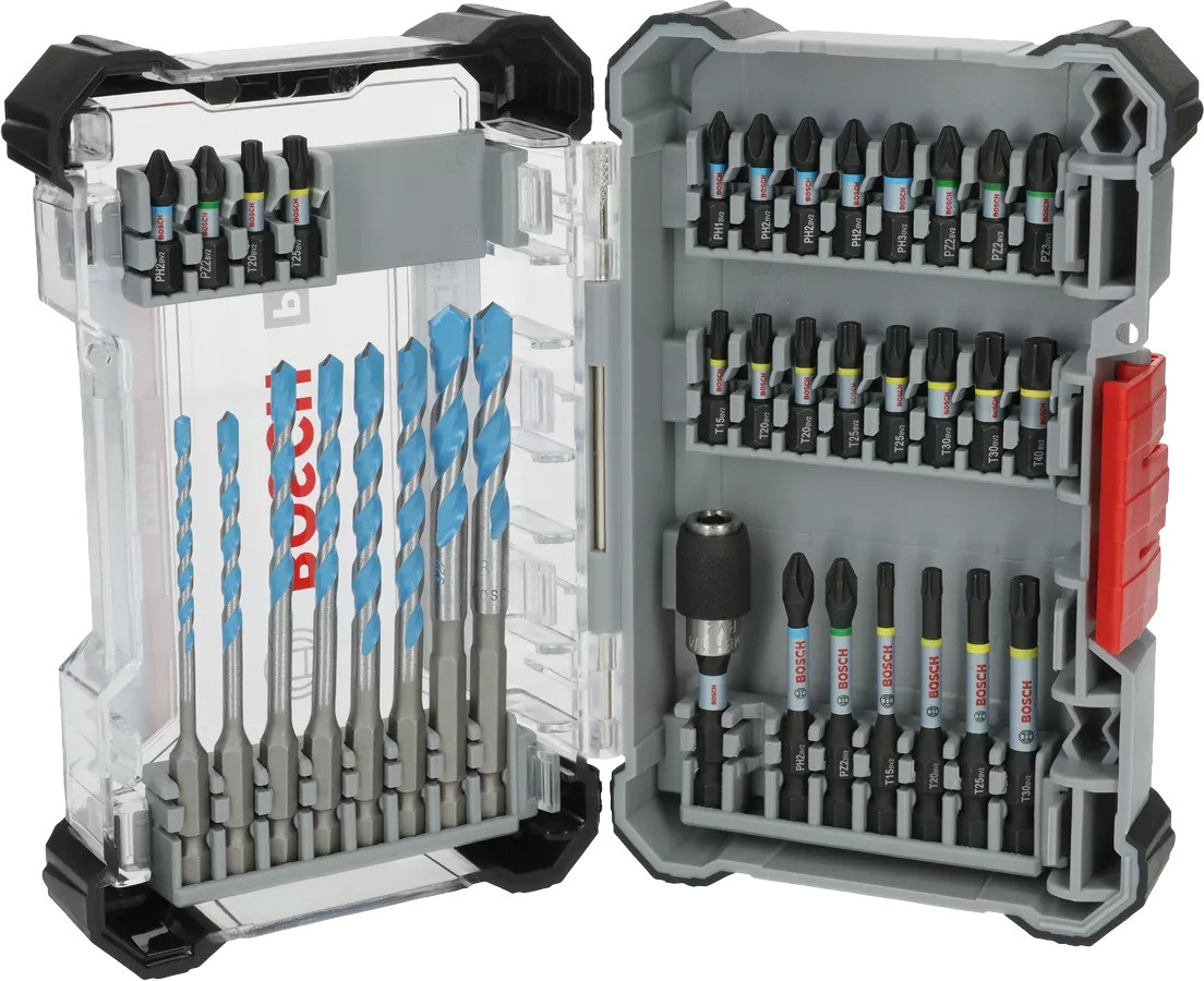 Bosch Blauw Accessoires 2608521U82 PRO Impact Schroefboor/bitset, 35-delig