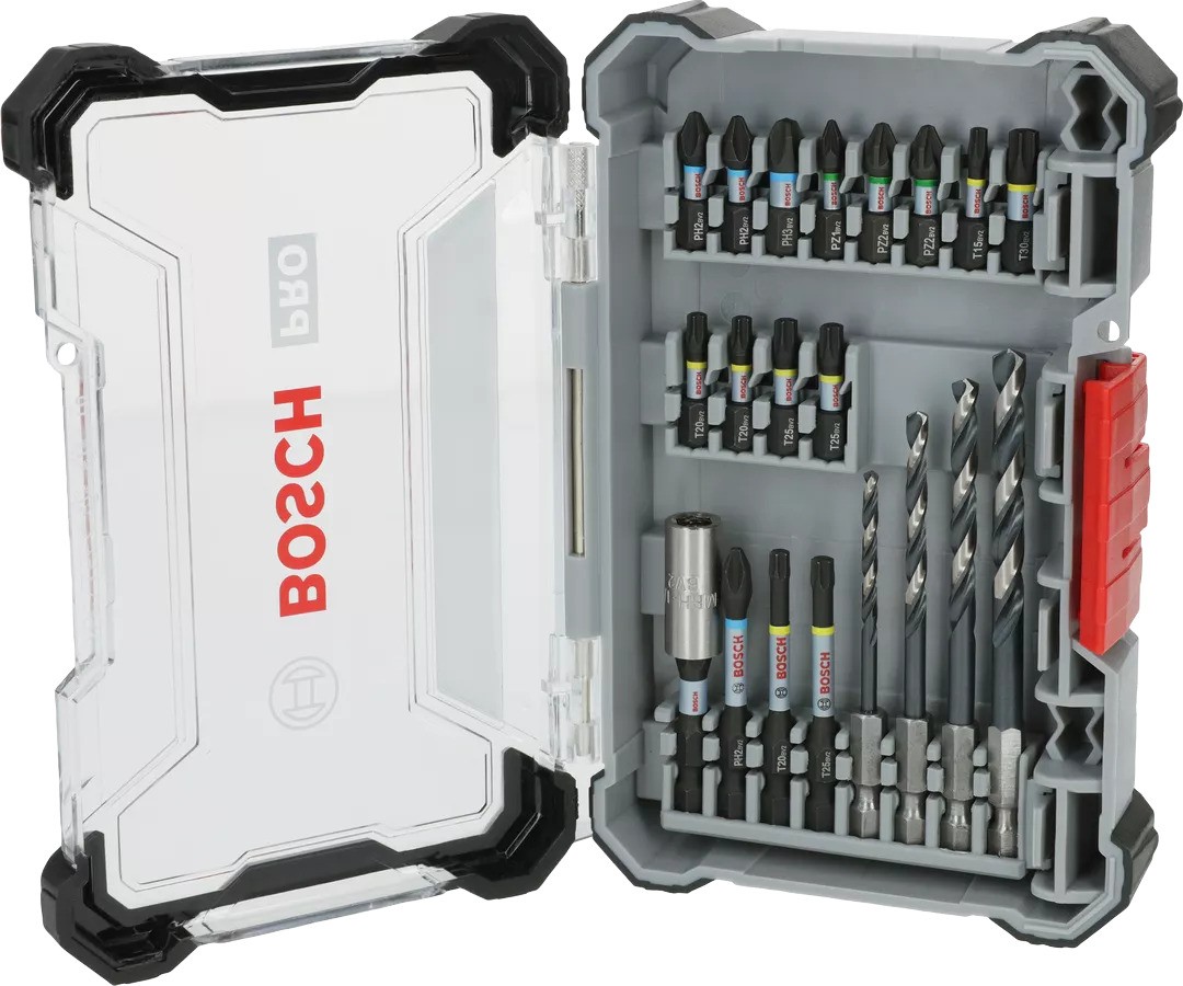 Bosch Blauw Accessoires 2608521U84 PRO Impact Metal Schroefboor/bitset, 20-delig