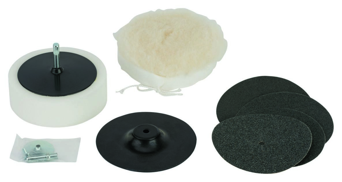 Bosch Blauw Accessoires 0603004101 8-delige polijstset S24