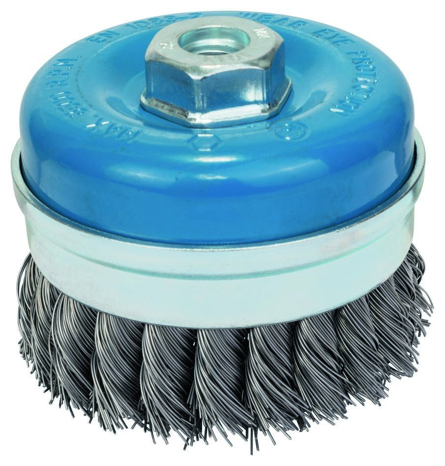 Bosch Blauw Accessoires 1608614001 Draadborstel 90 mm gevlochten M14