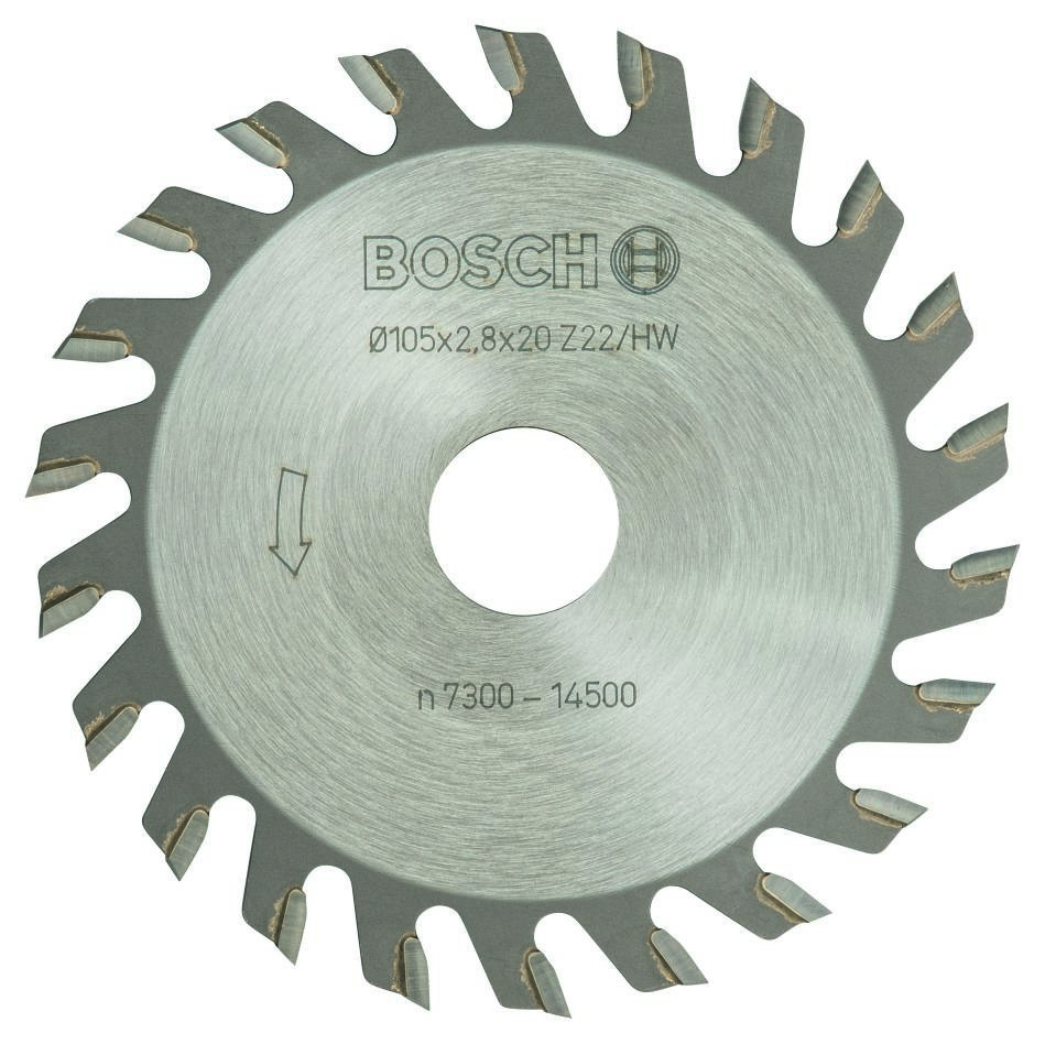 Bosch Blauw Accessoires 3608641002 Zaagblad 105 x 20 x 2,8 mm 22 Tanden