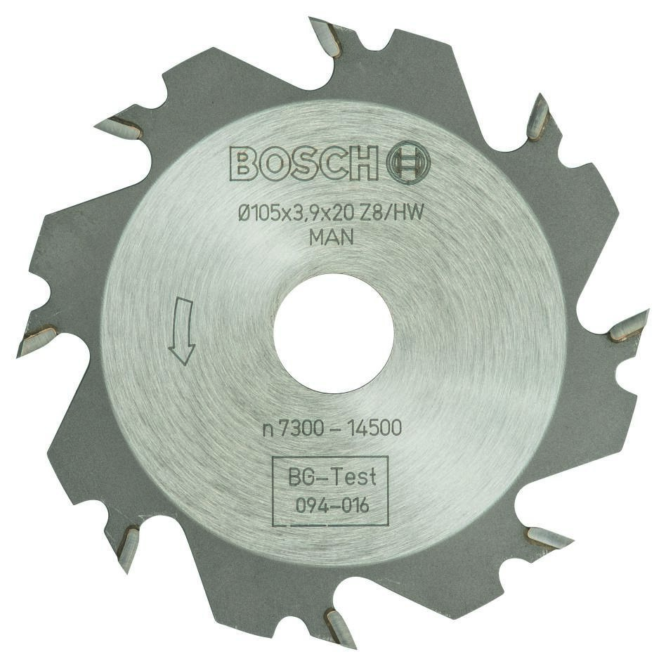 Bosch Blauw Accessoires 3608641008 Zaagblad 105 x 20 mm x 4 mm 8 tanden