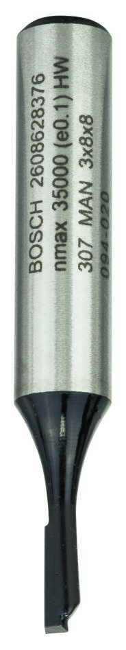 Bosch Blauw Accessoires 2608628376 Vingerfrees, 8 mm, D1 3 mm, L 8 mm, G 51 mm 8 mm, D1 3 mm, L 8 mm, G 51 mm