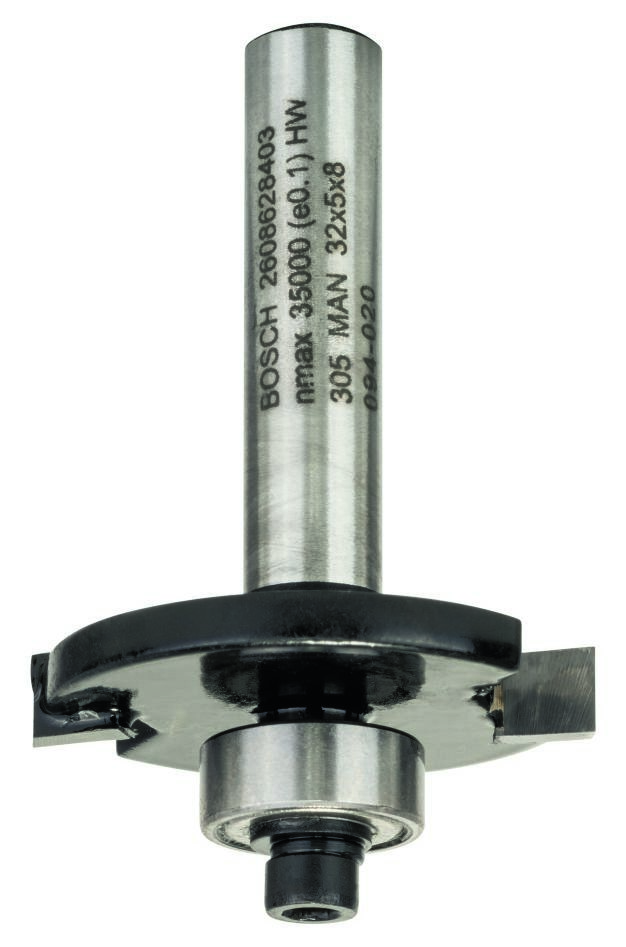 Bosch Blauw Accessoires 2608628403 Gleufzaag, 8 mm, D1 32 mm, L 5 mm, G 51 mm 8 mm, D1 32 mm, L 5 mm, G 51 mm