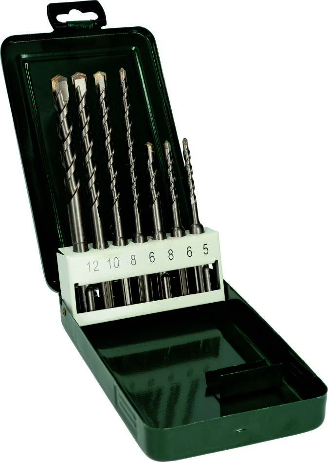 Bosch Blauw Accessoires 2609255543 SDS-plus Hamerborenset 5/5,5/6/7/8mm 7-delig