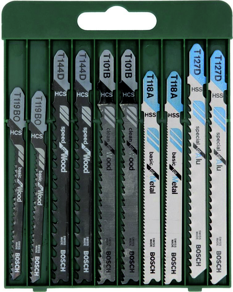 Bosch Blauw Accessoires 2609256746 DECOUPEERZAAGBLAD SET  SET  (10)