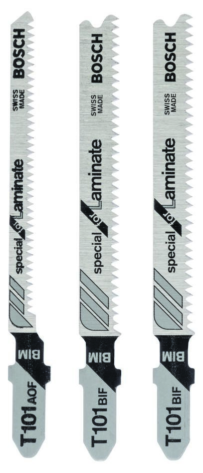 Bosch Blauw Accessoires 2608636429 3-delige zaagbladenset T101BIF; T101AOF