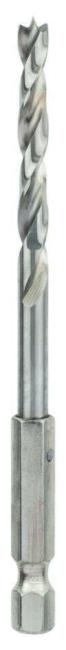 Bosch Blauw Accessoires 2608595521 Houtspiraalboor, 1/4" zeskantschacht 5 x 52 x 99 mm