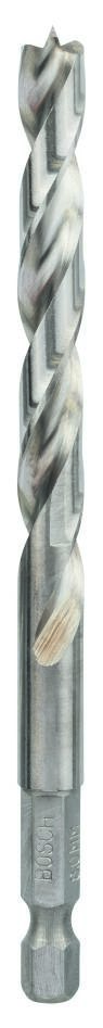 Bosch Blauw Accessoires 2608595523 Houtspiraalboor, 1/4" zeskantschacht 8 x 75 x 117 mm
