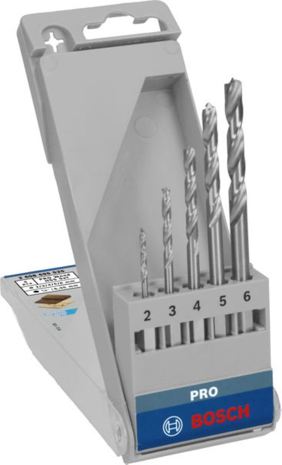 Bosch Blauw Accessoires 2608595525 PRO Wood houtborenset 5-delig