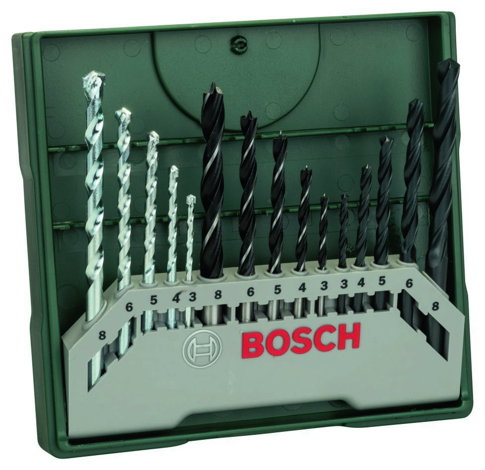 Bosch Blauw Accessoires 2607019675 15-DELIGE MINI X-LINE SET