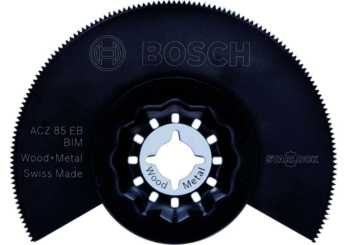 Bosch Blauw Accessoires 2609256943 Starlock BIM Segmentzaagblad Hout & Metaal ø 85mm