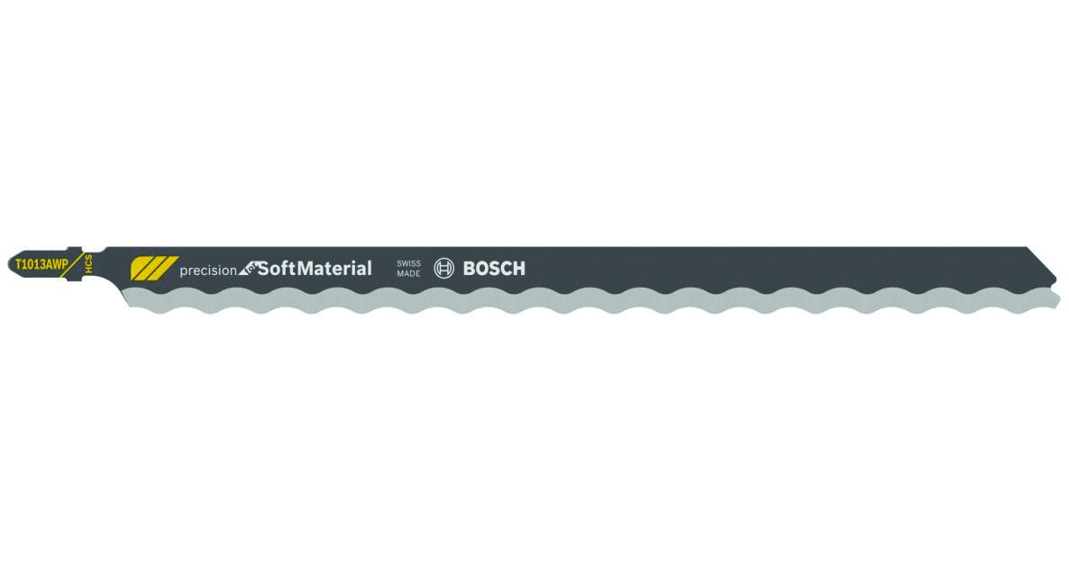 Bosch Blauw Accessoires 2608667396 Decoupeerzaagblad T 1013 AWP Precision for Soft Material