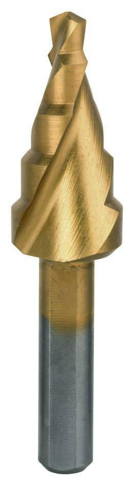 Bosch Blauw Accessoires 2608587429 Trappenboor HSS-TiN 4-12 mm 3-vlakkenschacht