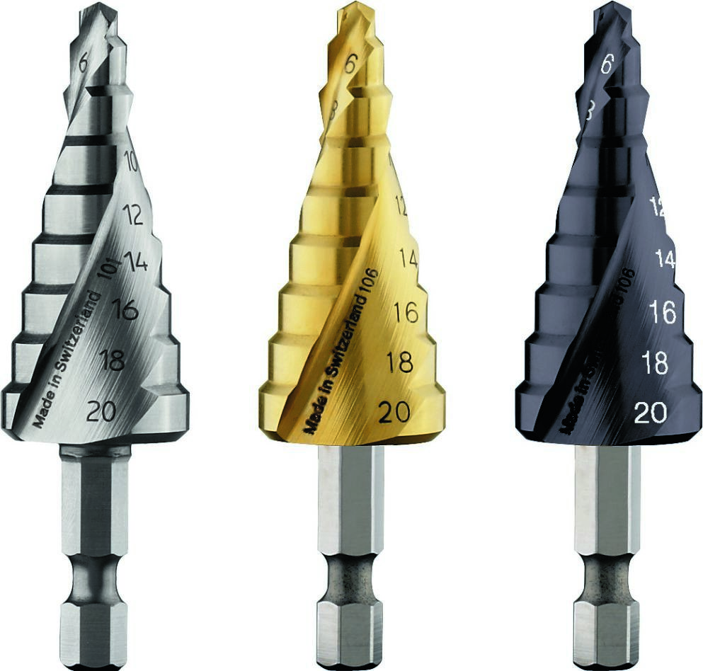 Bosch Blauw Accessoires 2608587433 Trappenboor HSS-TiN 4-20 mm zeskant