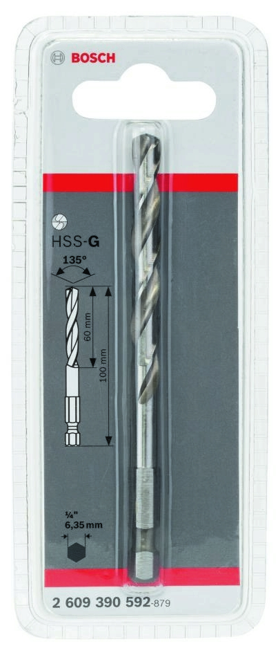 Bosch Blauw Accessoires 2609390592 Centreerboor HSS-G 100