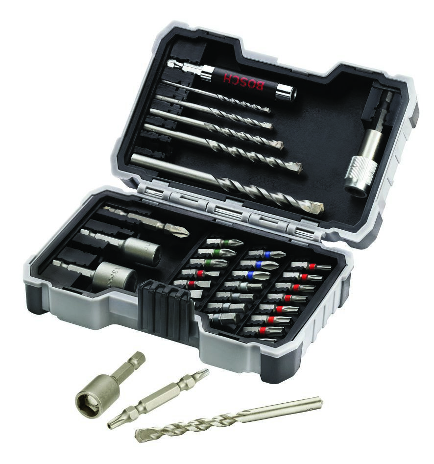 Bosch Blauw Accessoires 2607017326 35-delige Pro boren/schroefbitset for Concrete