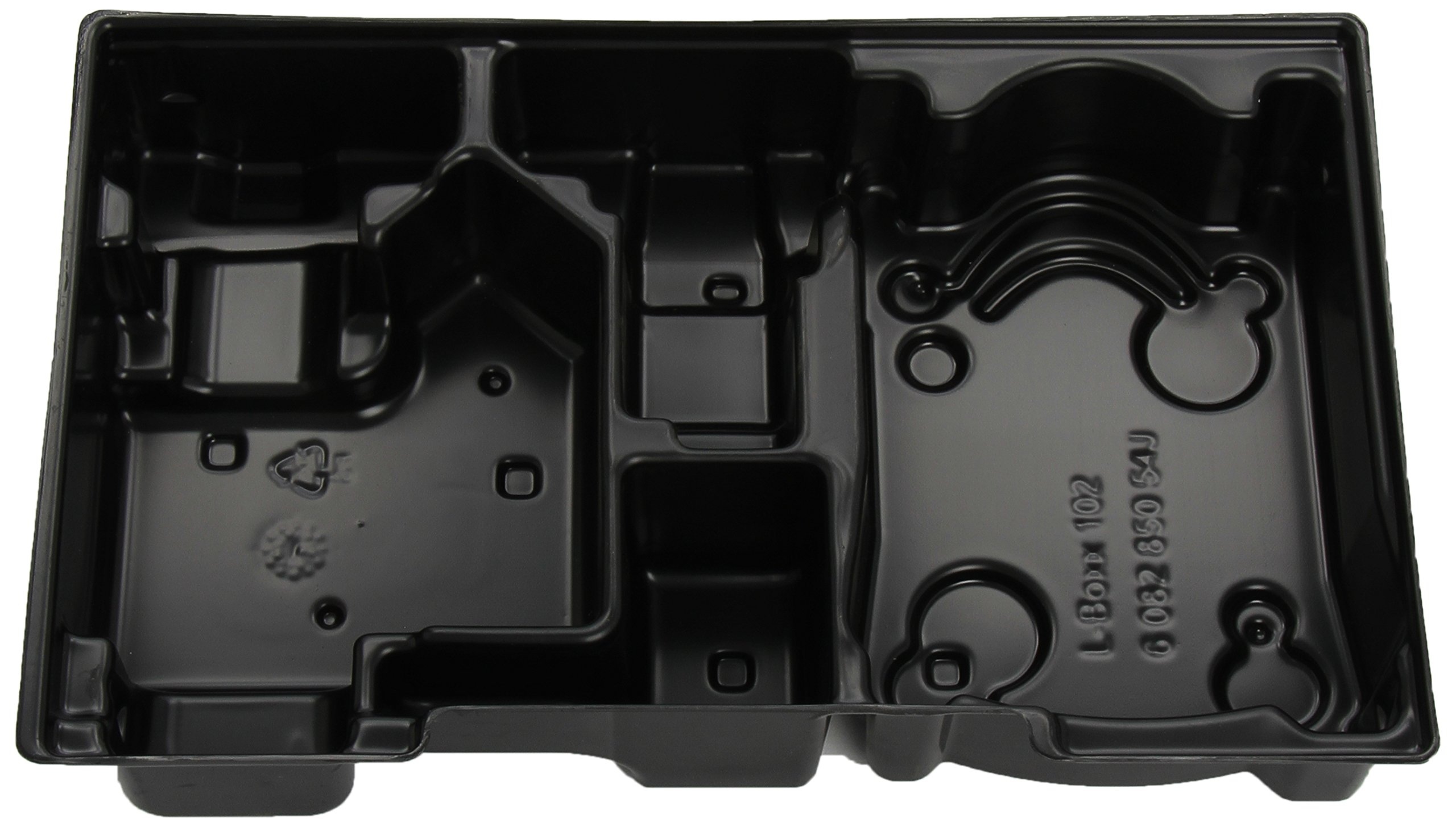 Bosch Blauw Accessoires 1600A002WY 1/2 Inlay voor GDR 12V-105/GSR 12V-15 Professional Accessoires