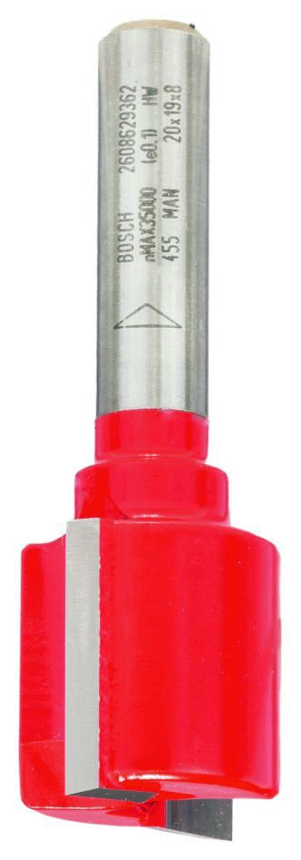 Bosch Blauw Accessoires 2608629362 Expert for Wood vingerfrees, hardmetaal, 8 mm, D1 20 mm, L 19 mm, G 56 mm 8 mm, D1 20 mm, L 19 mm, G 56 mm
