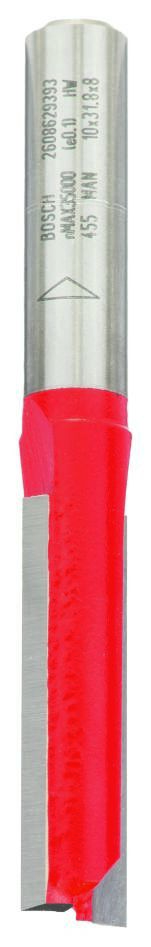 Bosch Blauw Accessoires 2608629393 Expert for Wood vingerfrees, hardmetaal, 8 mm, D1 10 mm, L 31,8 mm, G 69 mm 8 mm, D1 10 mm, L 31,8 mm, G 69 mm