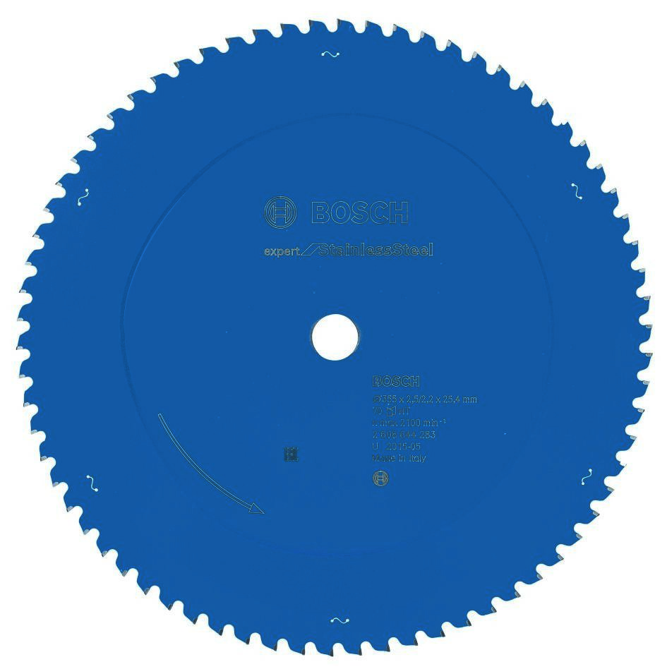 Bosch Blauw Accessoires 2608644283 Carbide Cirkelzaagblad Expert for Stainless Steel 355 x 25,4 x 70T