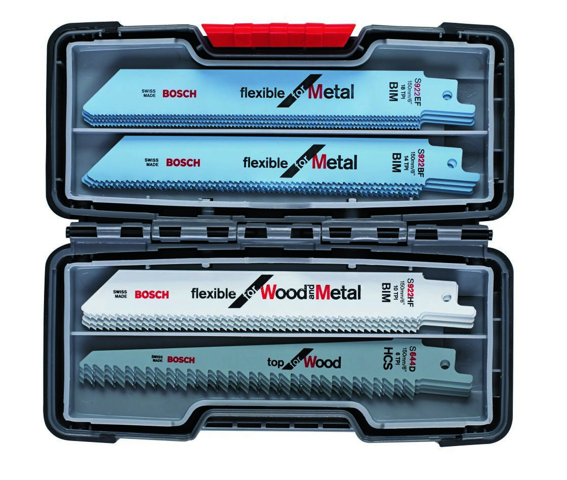 Bosch Blauw Accessoires 2607010902 Reciprozaagbladenset Wood and Metal Basic 20-delig in Box